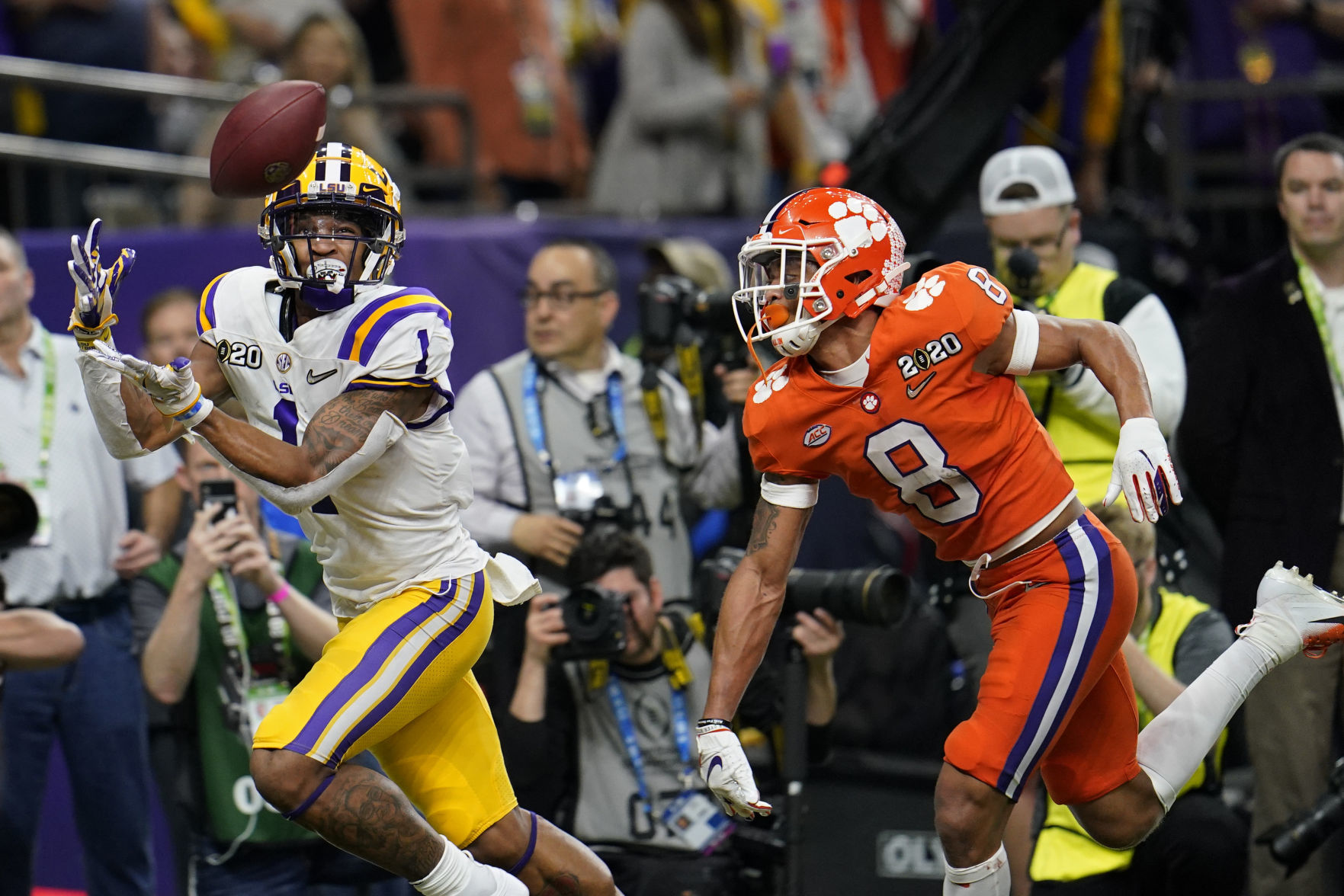CFP Championship Clemson LSU Football
